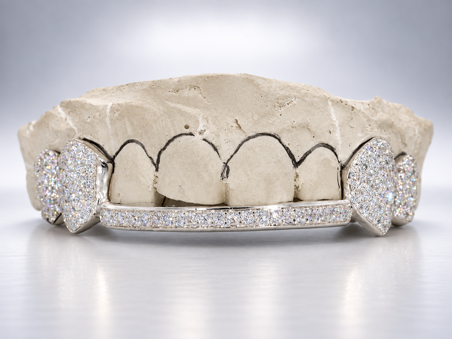 Iced Fang Bridge Grillz