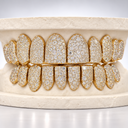 Moisaic Setting VVS Moissanite Grillz
