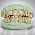 Moissanite Open Face Grillz