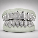 Invisible Set Princess Cut VVS Moissanite Grillz