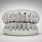 Invisible Set Princess Cut VVS Moissanite Grillz