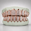 Invisible Set Princess Cut VVS Moissanite Grillz