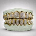 Invisible Set Princess Cut VVS Moissanite Grillz