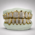 Invisible Set Princess Cut VVS Moissanite Grillz