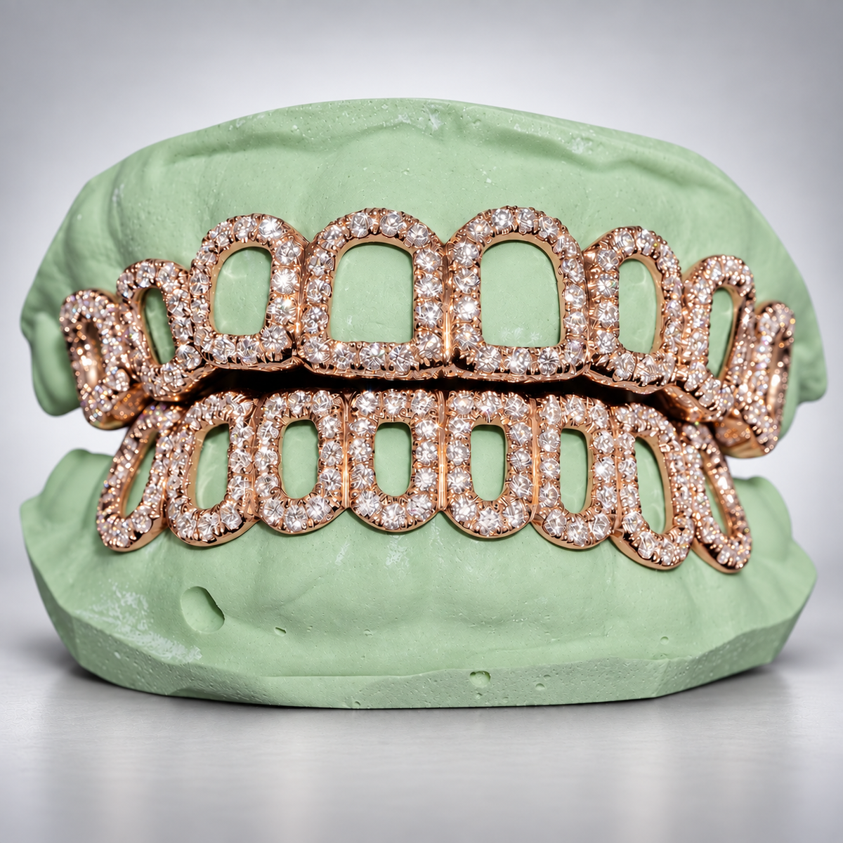 Moissanite Open Face Grillz