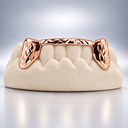 Front Bar with Diamond Cut Bottom Grillz