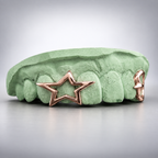 Star Outline Open Face Grillz
