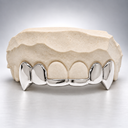 Solid Front Bar Vampire Fang Grillz
