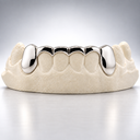 Solid Curved Front Bar Bottom Grillz