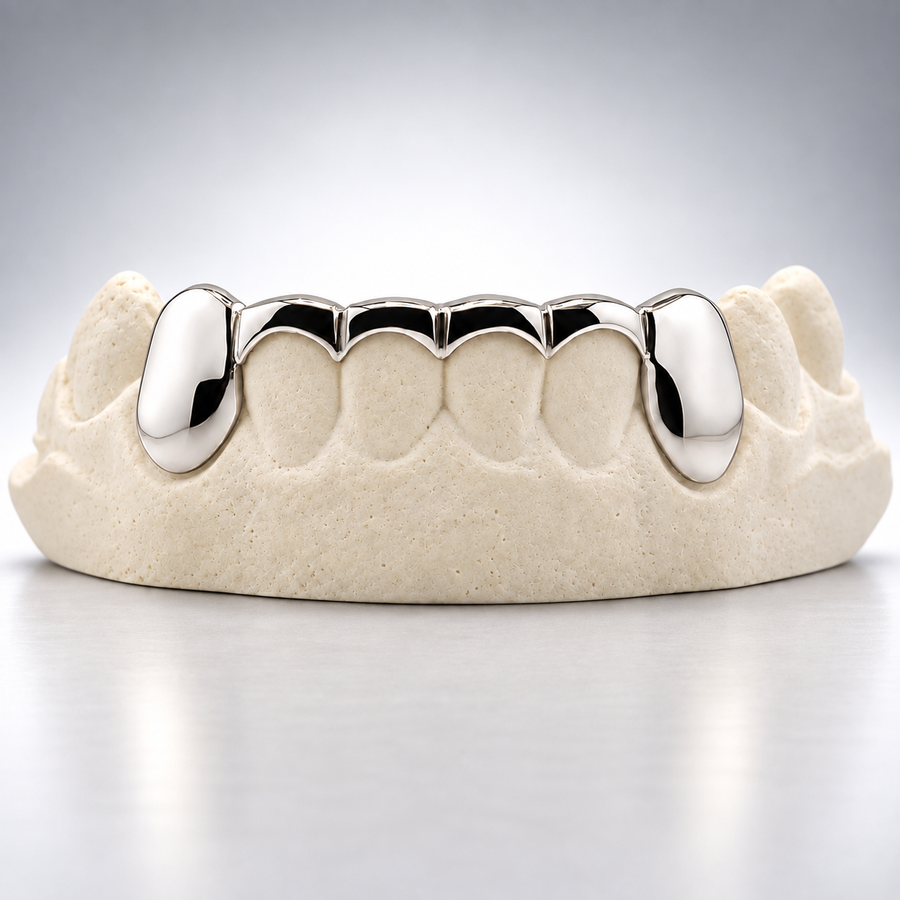 Solid Curved Front Bar Bottom Grillz