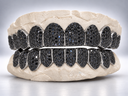Blackout Iced Pavé Moissanite Grillz