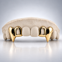 Custom Vampire Fang Solid & Open Face Grillz