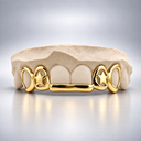 Star Front Tip Open Face Grillz