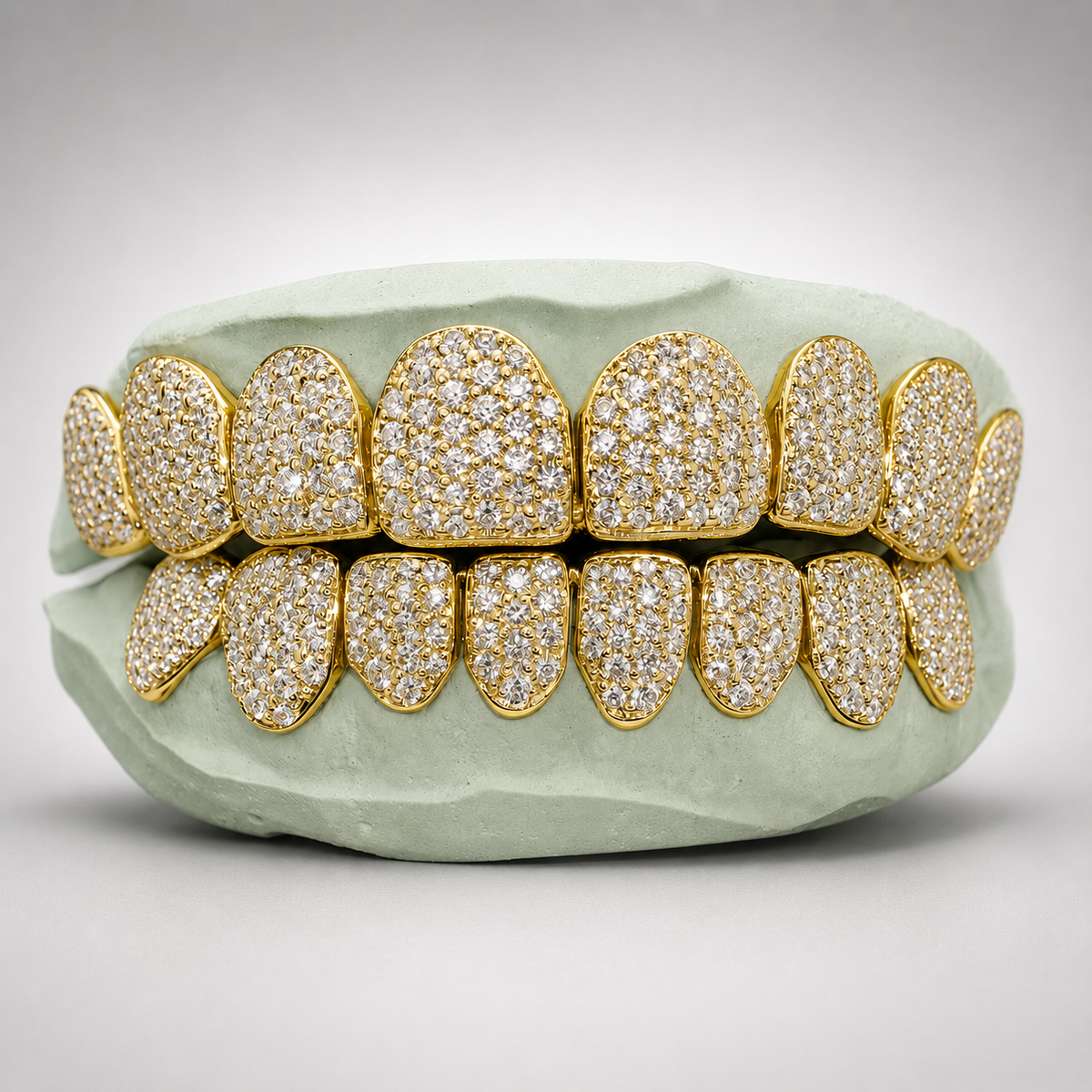 Zig Zag Setting VVS Moissanite Grillz