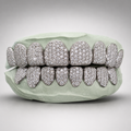 Zig Zag Setting VVS Moissanite Grillz