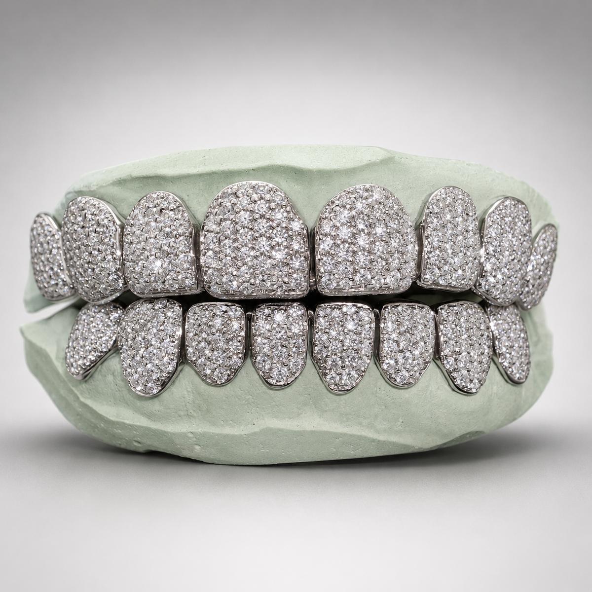 Zig Zag Setting VVS Moissanite Grillz
