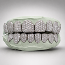 Zig Zag Setting VVS Moissanite Grillz