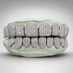 Zig Zag Setting VVS Moissanite Grillz