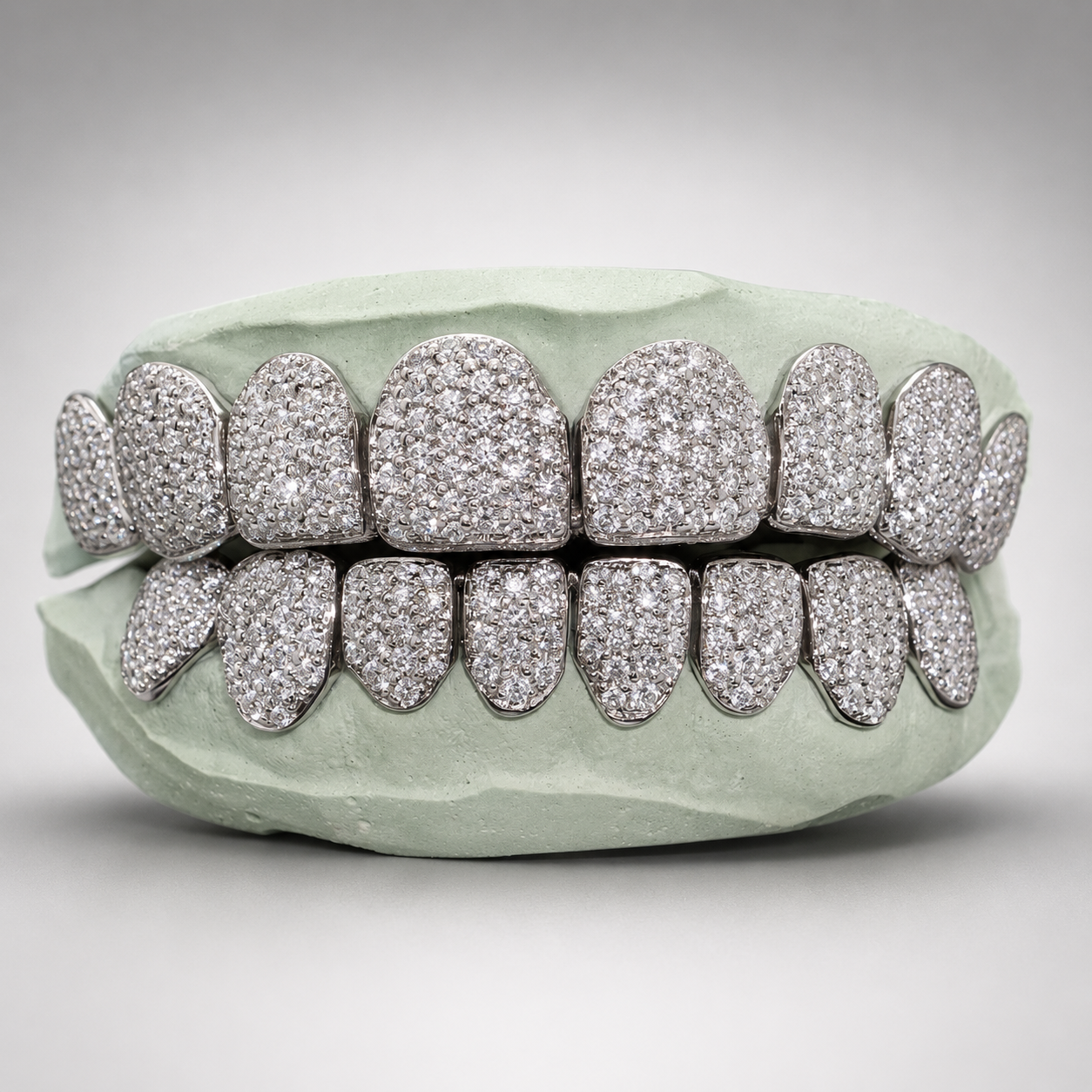 Zig Zag Setting VVS Moissanite Grillz