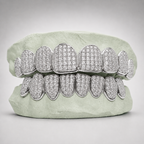 Straight Setting VVS Moissanite Grillz