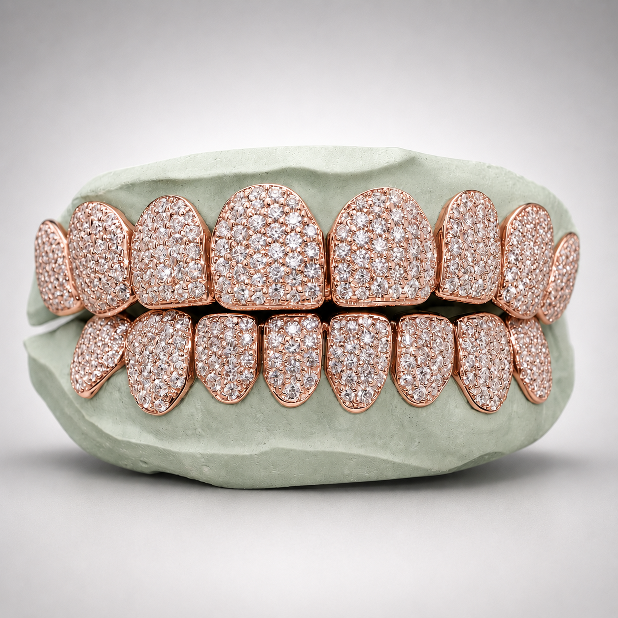 Zig Zag Setting VVS Moissanite Grillz